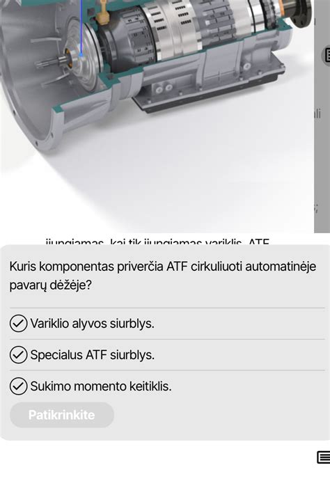 Transmisijos skysčio svarba automatinėje pavarų dėžėje