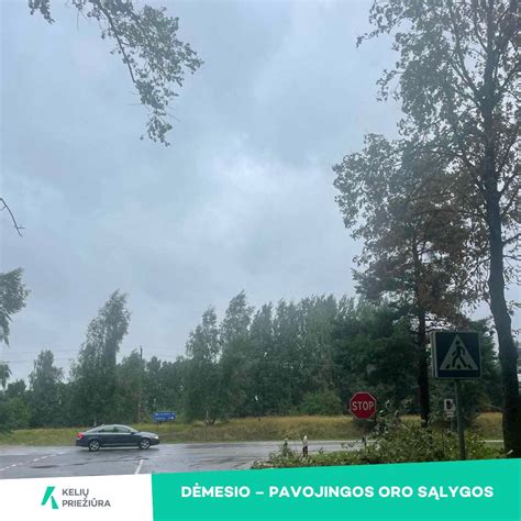 Pavojingos kelio sąlygos motociklininkams