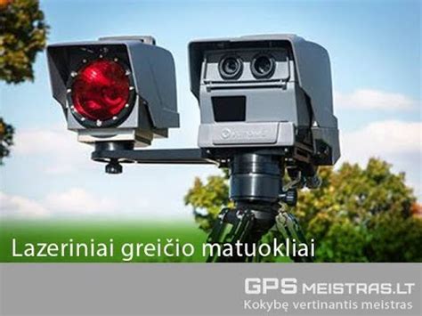 Lazerinio greičio matuoklio veikimo principas