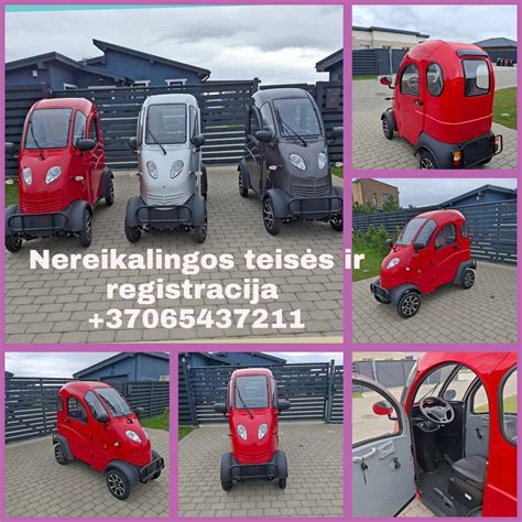 Kompaktiškas elektrinis automobilis mieste