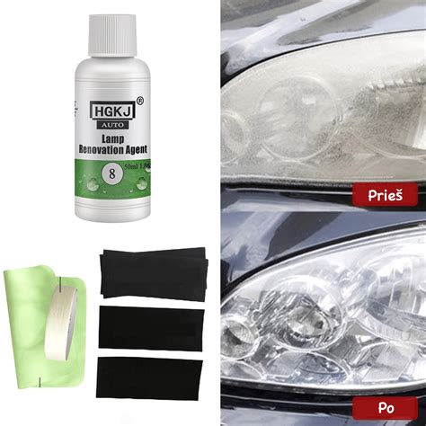 automobilio žibintų atnaujinimo rinkinys