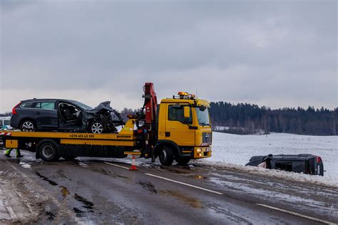 avarijos vieta Kaišiadorių rajone