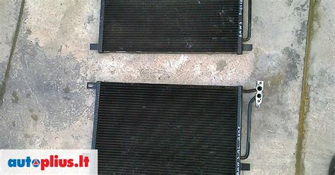 Korozijos pažeistas automobilio kondicionieriaus radiatorius