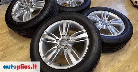 Audi ratlankių su padangomis nuotrauka