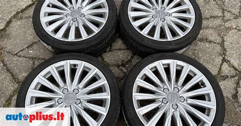 Audi ratlankių su padangomis schema