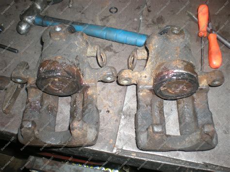 Stabdžių suportų restauravimo procesas