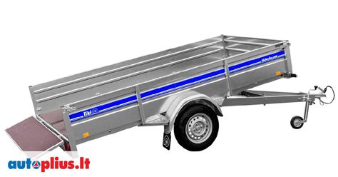 Įvairių tipų lengvųjų automobilių priekabos