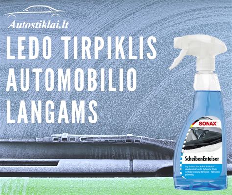 Automobilio stiklų priežiūra