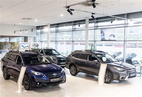 Subaru automobilių salonas