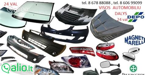 Naudotos automobilių dalys