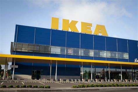 IKEA parduotuvės vaizdas