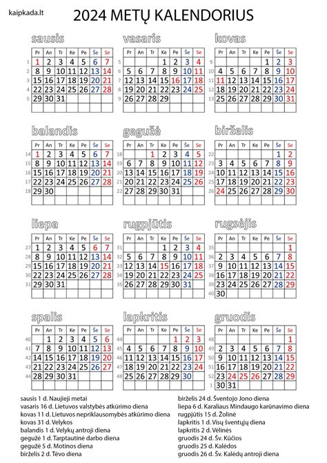 Kalendorius su pažymėtu laiku likus 30 dienų iki TA pabaigos