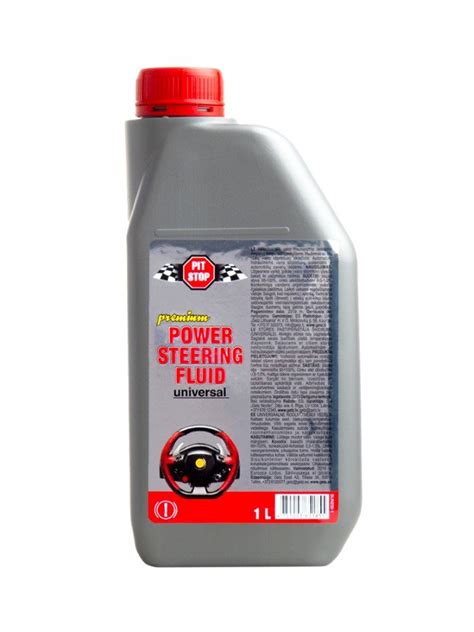 Nuotrauka su skirtingų tipų vairo stiprintuvo skysčiais