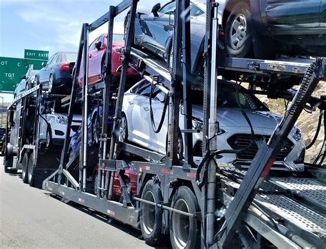 automobilių gabenimo procesas