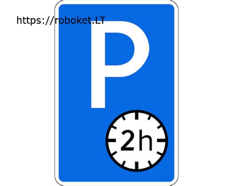 Ženklas, nurodantis automobilių stovėjimo vietą