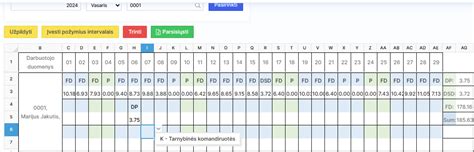 Grafikas su akumuliatoriaus tarnavimo laiku