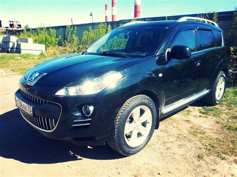 Peugeot 4007 galinė dalis