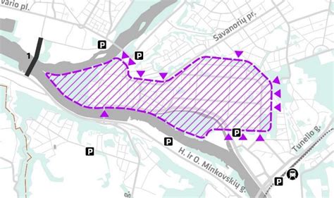 Kaunas senamiestis sumažintos taršos zona