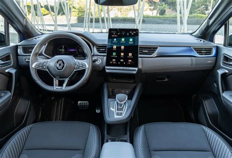 Renault Captur interjero schema