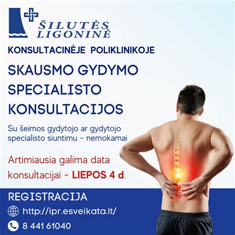 Skausmo plitimas radikulopatijos metu