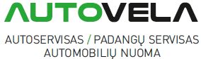 Autoserviso Autovela logotipas ir adresai