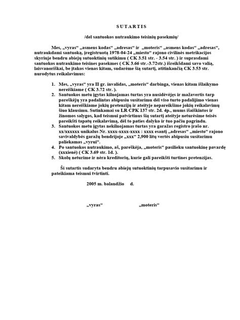 sutartis perkant naudota automobili