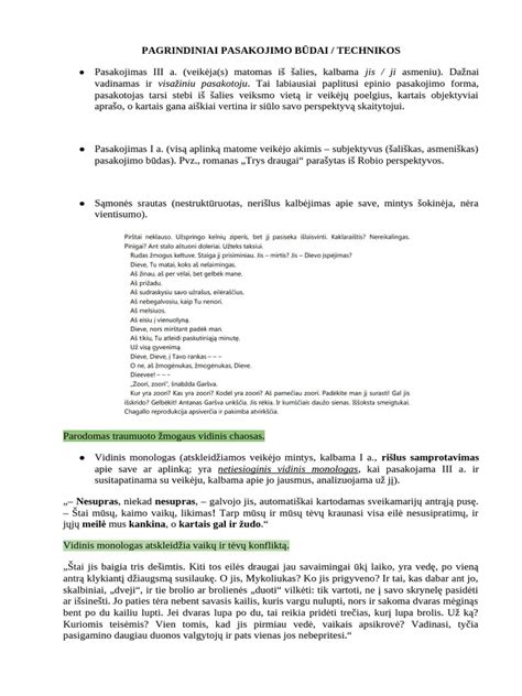 Pateiktis su EVRK kodų pavyzdžiais