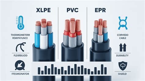 Palyginamoji lentelė: PVC vs XLPE izoliacija