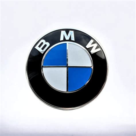 BMW emblema mėlyna balta