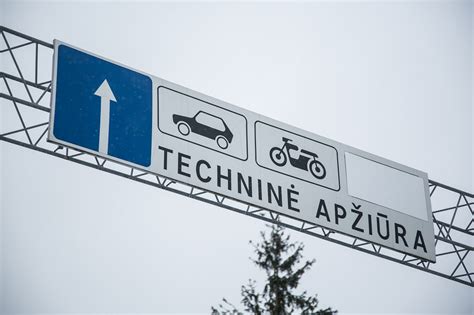 Senovinių automobilių techninės apžiūros schema