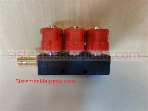 Baraccuda dujų purkštukų schema