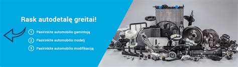 Automobilių detalių parduotuvė