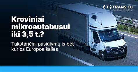 Infografika su naujų vinječių kainomis krovininėms transporto priemonėms iki 3,5 tonos.