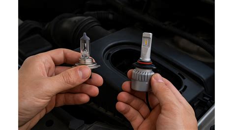 Schema, kaip pakeisti ksenonines lemputes automobilyje