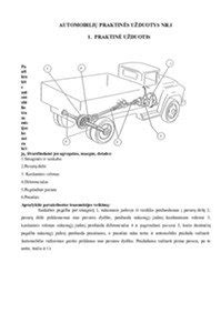 Sema automobilio transmisijos schemoje