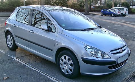 Peugeot 307 rūdžių pažeidimai