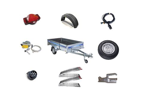 Automobilių priekabų detalės ir aksesuarai