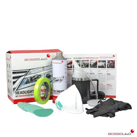 Dalys automobilių žibintų remontui