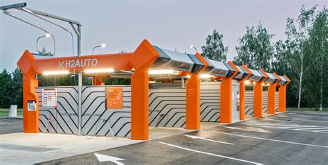 Automobilių plovyklos interjeras