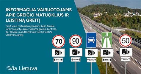 Infografika su greičio apribojimais skirtinguose keliuose ir sezonuose