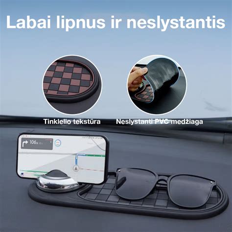 Prietaisų skydelio kilimėlis automobiliui