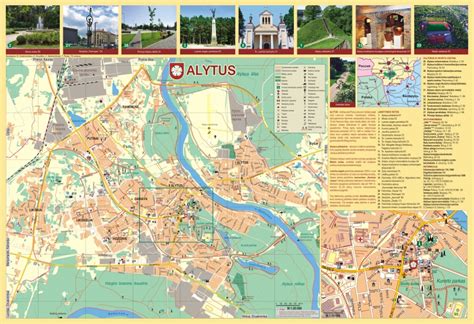 Alytaus miesto žemėlapis su vairavimo mokyklos lokacija