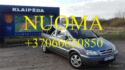 Automobilių priekabų nuomos kainoraštis