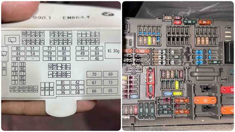 BMW E90 galinės pakabos schema
