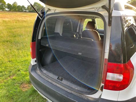 Škoda Yeti bagažinės talpa