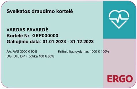 ERGO krovinių draudimo schema