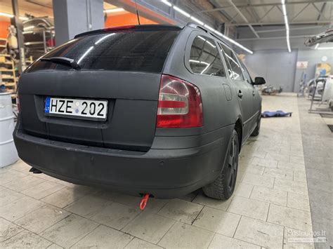 Skoda automobilio kėbulo remontas