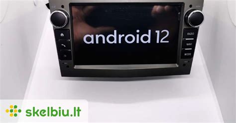 Opel Zafira navigacijos sistemos ekranas