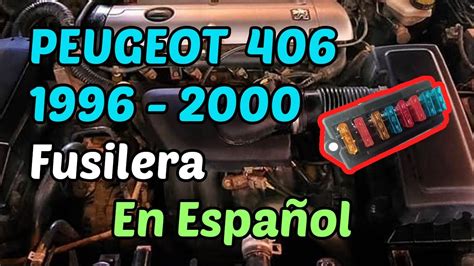 Diagrama Peugeot 406 variklio skyriaus