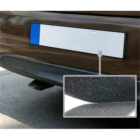 Teisingas automobilio numerio ženklo tvirtinimas